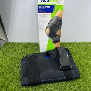 Actimove Knee Brace Wrap Around, Simple Hinges, Sport Edition XL Black, Cool Max